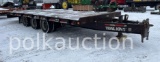 753 - (1997) TRAIL KING 28' FLATBED TRAILER (VIN# 1TKC028832VM069658)