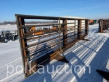 815 - (5) CATTLE PANELS WITH GATES (SOLD x $)