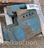 8383 - (4) SUITCASE WEIGHTS (SOLD x $)