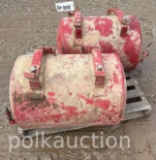 8448 - (2) SADDLE TANKS