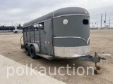 8482 - (2003) W-W-LIVESTOCK TRAILER (VIN# 11WHS16233W272069)