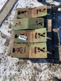 894 - (4) JOHN DEERE FRONT WEIGHTS (SOLD X $)