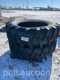 902 - (2) AGRIMASTER 18.4-38 TIRES