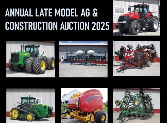ANNUAL LATE MODEL AG & CONSTR AUCTION – RING 2