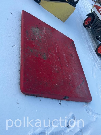 496 - TRUCK BED COVER OFF 02' FORD