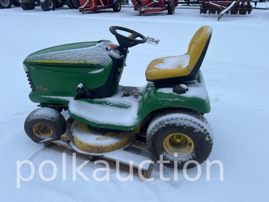 726 - JOHN DEERE LT 180 L&G (SN# M0L180F010746)