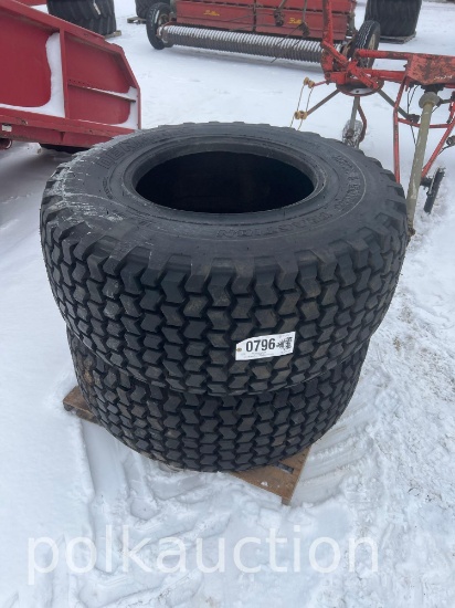 796 - (2) NEW DENMAN 18.4 - 24 MUD & SNOW 12 PLY TIRES