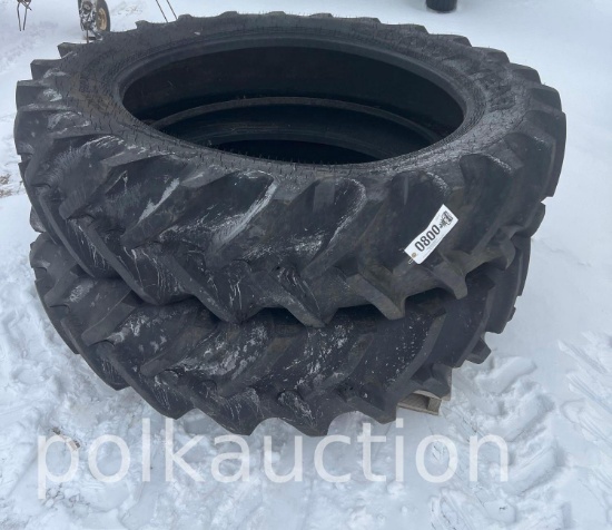 800 - (2) USED (95%) GOODYEAR DT800 480/80R50 TIRES