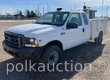 1002 - (2002) FORD F350 SUPER DUTY SERVICE TRUCK (VIN# 1FTSX31L92EB25597)