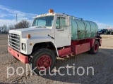 1022 - (1979) INTERNATIONAL IHC S-SERIES TANKER TRUCK (VIN# AA182JHA32772)