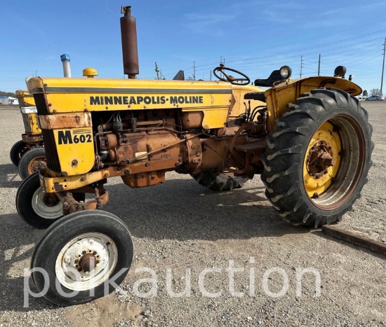 8722 - MINNEAPOLIS MOLINE M602 GAS (SN# 26602926)