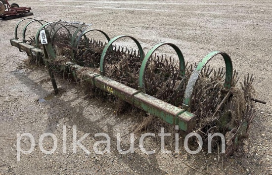 9873 - JOHN DEERE 414 ROTARY HOE