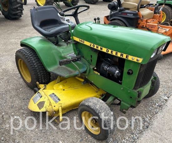 9992 - JOHN DEERE 140 H3 HYDRO L&G (SN# 55395)