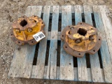 9588 - (2) MINNEAPOLIS MOLINE HUBS