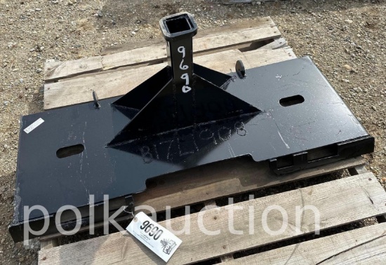 9690 - SKIDSTEER 2" HITCH RECEIVER