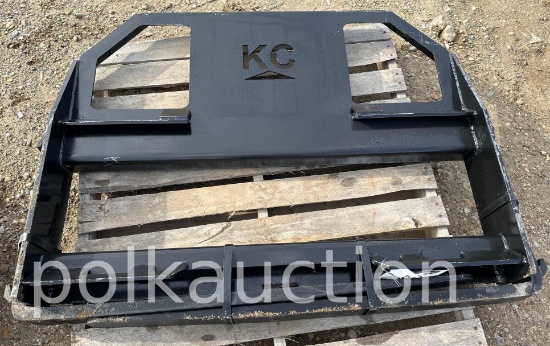 9701 - 45" SKIDSTEER FORK FRAME w/ 42" FORKS