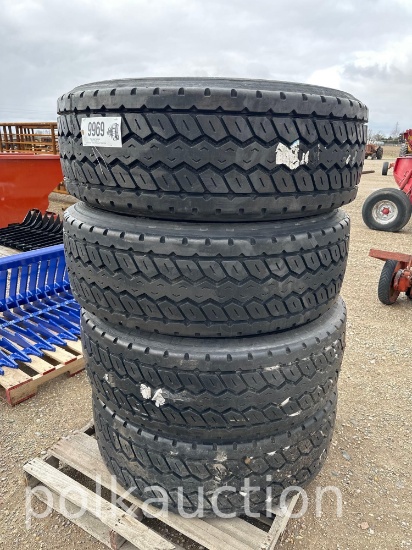 9969 - (4) 425/60R225 TIRES