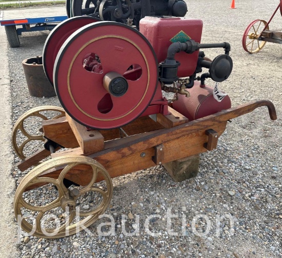 11931 - TAYLOR VACUUM TYPE C MILKING MACHINE HIT AND MISS ENGINE (SN# 50128)