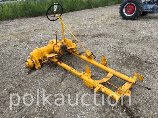 1355 - JOHN DEERE L REAR END & FRAME (NO TAG)