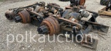 11254 - REAR CHASSIS w/ FRONT AXLE FROM A (2005) FREIGHTLINER SEMI