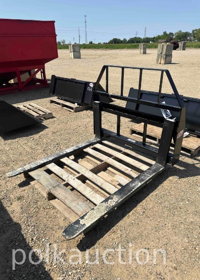 10740 - KIVEL 3500# SKIDSTEER FORK ATTACHMENT