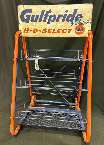 GULFPRIDE H-D-SELECT ROLLING RACK - 23.5" x 42" x 24"