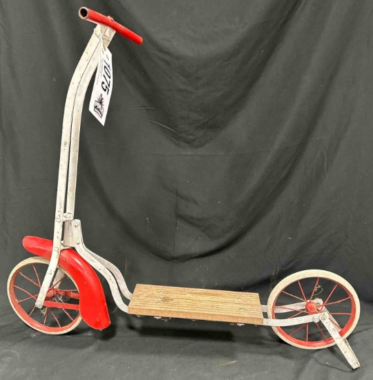 VINTAGE SCOOTER - 40" x 34"