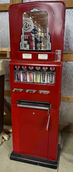 STONER MFG CORP UNIVENTOR CANDY VENDING MACHINE - 49"