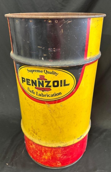 PENZOIL OIL CAN - 27" x 14.5"
