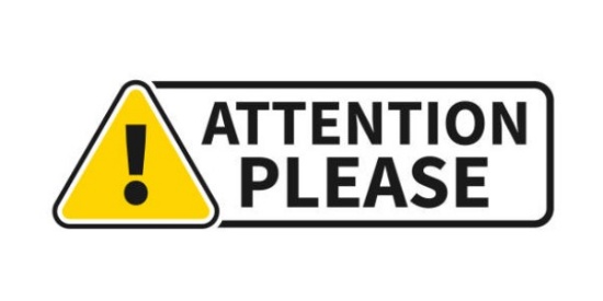 ATTENTION : PLEASE READ