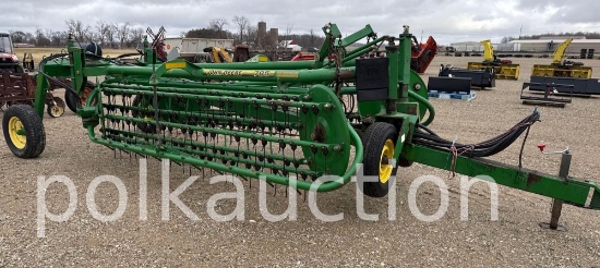 3105 - JOHN DEERE 705 ROLABAR RAKE