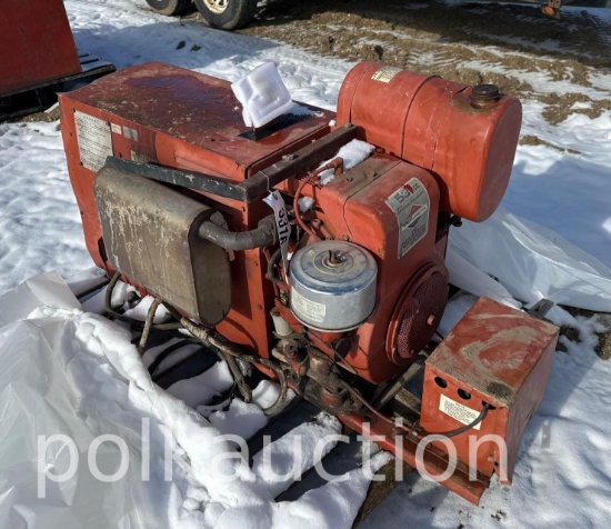 3316 - LINCOLN 16HP WELDER/GENERATOR - RUNS