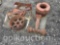 PALLET OF IH TRACTOR PARTS/WEIGHTS (WF)