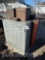 PALLET OF PARTS CABINETS, MUFFLERS, ETC. (CF)
