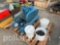 PALLET WITH AIR COMPRESSOR & CHAINS (CF)