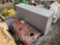 PALLET WITH FILE CABINET & TRACTOR HOOD (CF)