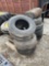 PALLET OF MISC. TIRES/RIMS/RUBBER (CF)