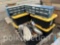 PALLET OF MISC. TRACTOR PARTS, BINS, BOOKS, ETC. (CF)