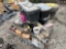 PALLET OF MISC. TRACTOR PARTS, TOOL BOXES, ETC. (CF)