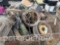 CRATE OF MISC. TRACTOR & IMPLEMENT PARTS (CF)