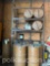 LARGE RACK & OIL CANS (CF)