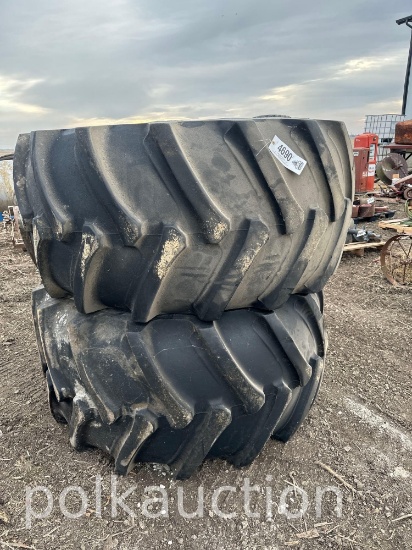 (2) FIRESTONE 30.5-32 TIRES (WF)