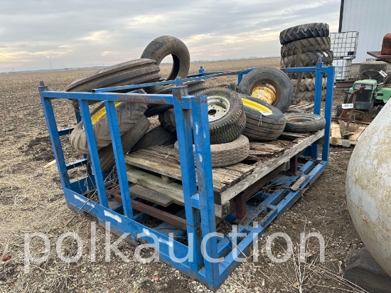 CARRY ALL w/ FORK POCKETS & CONTENTS (WF)