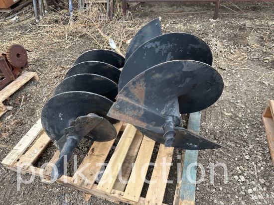 (2) AUGER BITS