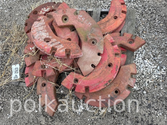 (9) REAR SPLIT WHEEL WEIGHTS (SOLD x $) (WF)