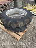 (2) 9.5-24 FIRESTONE TIRES & RIMS (WF)