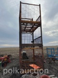 (3) STEEL STORAGE CRATES (WF)