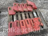 (11) IH SUITCASE WEIGHTS (SOLD x $) (WF)