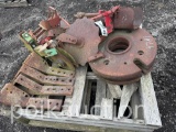 PALLET OF MISC PARTS & WEIGHTS (WF)