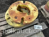 (4) JOHN DEERE WEIGHTS (SOLD x $) (WF)